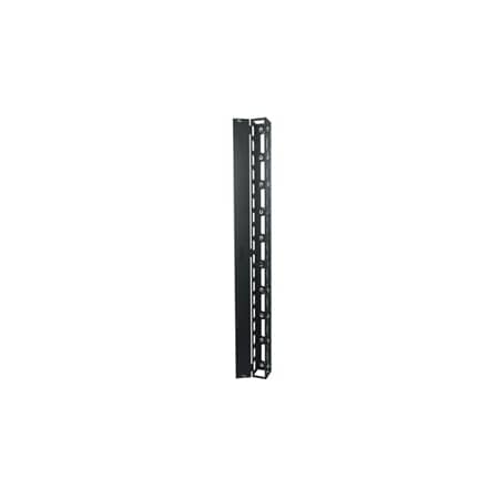 Middle Atlantic 45 SPACE RLA SERIES, RELAY RACK CABLE MGR, BLACK FINISH RLA-CC